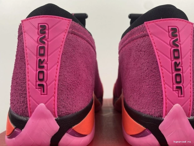 DH4121-600 (W) Pink 14 Jordan Shocking Low Retro 0527